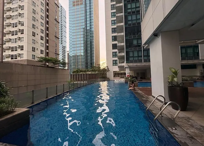 Japandi Haven With Uptown Mall Fountain View One Uptown Bgc Manila