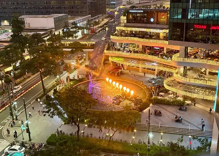 Japandi Haven With Uptown Mall Fountain View One Uptown Bgc Manila