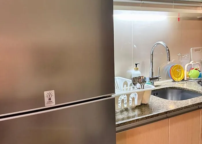 Apartment Japandi Haven With Uptown Mall Fountain View One Uptown Bgc